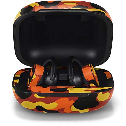 Skinit Decal Audio Skin Compatible with PowerBeats Pro - Officially Licensed Skinit Originally Designed Orange Camo Design