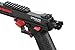 Lancer Tactical Polymer Lightweight Full Auto/Semi Gas Blowback Airsoft Pistol w/Red Dot Mount Plate (Tandemkross Cthulhu) (Black/Red)