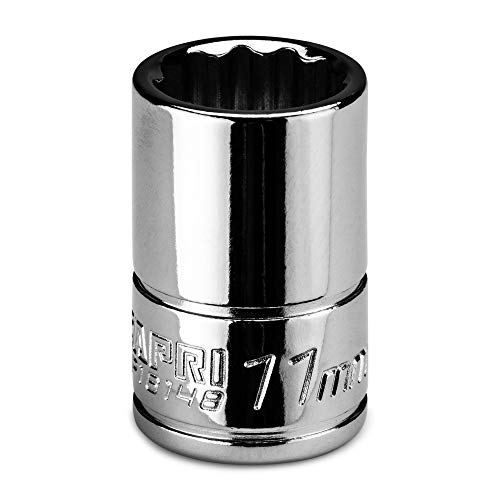 Image of Capri Tools 11 mm Shallow Socket, 1 /4 in. Drive, 12-point, Metric