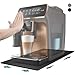 Inwee Unterlage für Kaffeemaschine, Silikonmatte mit Rand, 48x30cm Anti-Rutsch Silikonmatte für Kaffeevollautomat, kompatibel mit Siemens EQ6, De Longhi Magnifica und Philips LatteGo usw. (Schwarz)