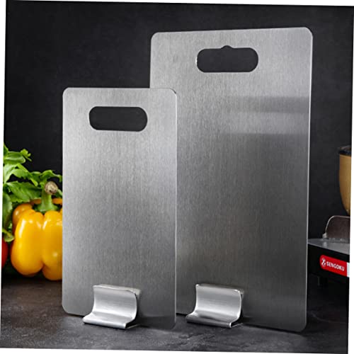 Soporte para tablas de cortar PRETYZOOM, estante de almacenamiento multifuncional de cocina 3