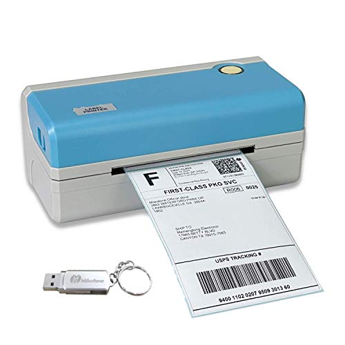 Upgrade Meihengtong Label Printer - Commercial Grade Direct Thermal Label Maker - Barcode Printer - 4x6 Shipping Labels Printer, Compatible with USPS, FedEx, Amazon, Ebay, Etsy, Support Windows & Mac