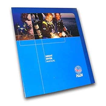 Paperback PADI Night Diver Manual (79301) Book