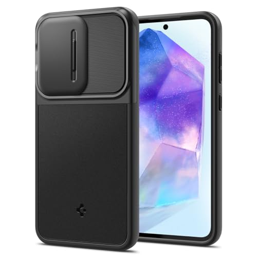 Coque Galaxy A55 5G Spigen Optik Armor idéale pour les chantiers