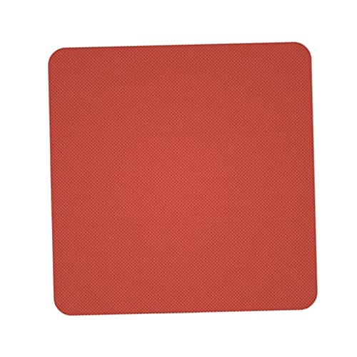8mm 10mm Thick Pressing Mat Laminating Machine Silicone Pad, Red Soft Sponge Foam Board High Temperature Resistant Pad, 1pcs(380 * 380 * 8mm 2pcs)