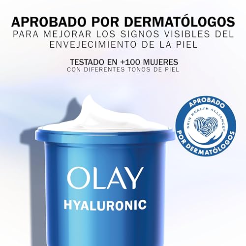 Miniatura 7 de Olay Hyaluronic Acid Crema Hidratante RECAMBIO, Cuidado de la Piel con Niacinamida, 50 ml