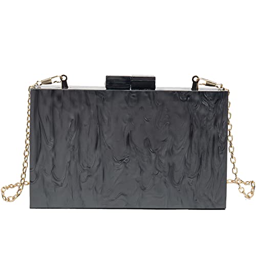Image of LETODE Acrylic Clutch Bags Purse Perspex Bag Handbags for Women