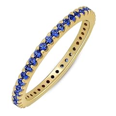 Blue Sapphire (Yellow Gold)