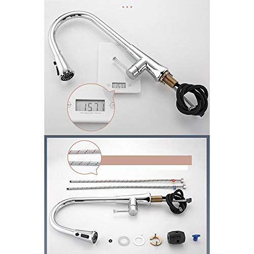 Robinet de cuisine pour évier moderne idéal pour simplifier la vaisselle - 4