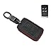 Compatible with fit for 2018-2019 Land Rover Range Rover, 2019 Land Rover Range Rover Sport 5 Buttons Smart Leather Case Key Fob Cover Keyless Car Remote Holder, Bonus: Silicone Case & Key Ring