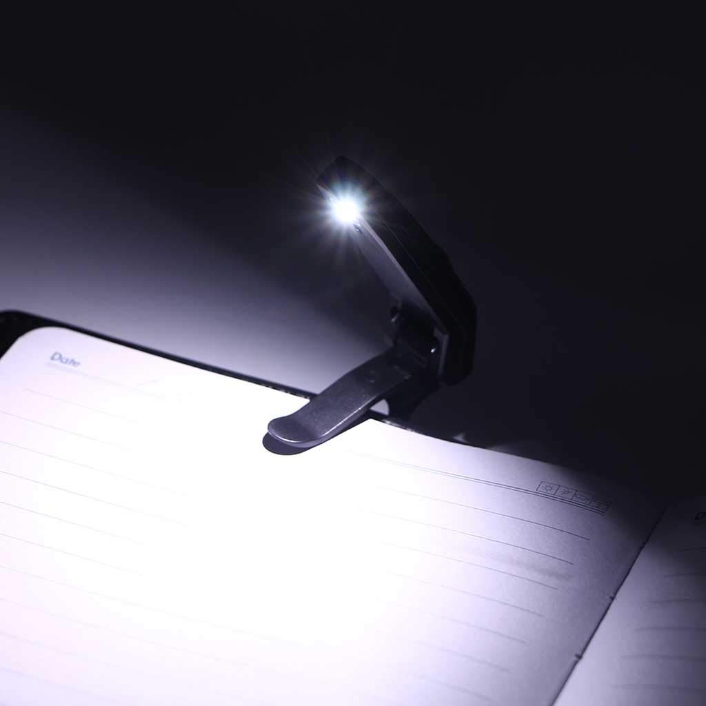Lampka biurkowa Przenośne składane Klip Światła LED Book Light Student Writing Oświetlenie Narzędzia Clip Book Ligh Clip Off Light 10 * 1,9 * 1,1cm architekt biuro (Color : S.)