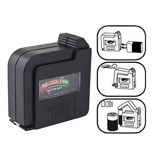 Probador portátil para baterías AA AAA C D 9V 1.5V miniatura 6