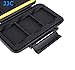 JJC MC-XQD6 Ruggard XQD Card Case, Shockproof XQD Case, Water-Resistant XQD Case Case, Rubber Sealed Ergonomic Locking Easy Carrying Memory Card Case fits 6 x XQD Cards