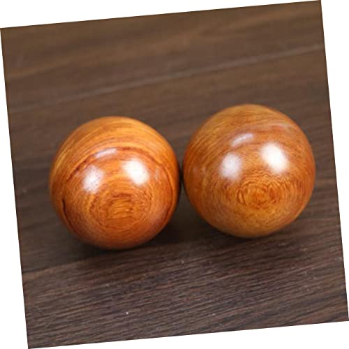 Healvian 2Pcs Foot Massager For Feet Plantar Fasciitis Massager Roller Massager Wooden Massage Fitness Handle Plantar Fasciitis Massage Balls Exercise Hand Balls Health Care Balls Handball #TOP4