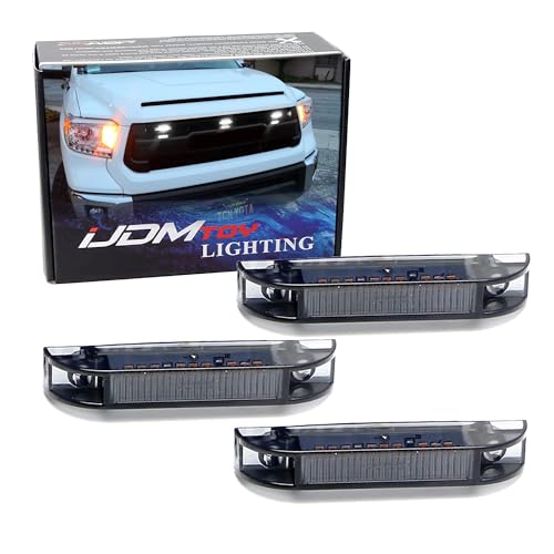 Kit 3 luces LED para parrilla Toyota Tundra 2014-2021 miniatura 1