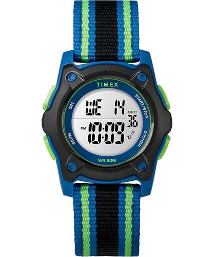 Timex Mixte Enfant - Montre robuste et étanche idéale pour accompagner l'école et le sport