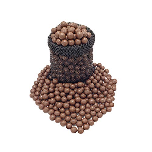 ALPEKE 500 Piezas munición de tirachinas, Bola de Barro tirachinas 3/8 Inch, 9-10mm bolita de munición de Arcilla Biodegradable tirachinas