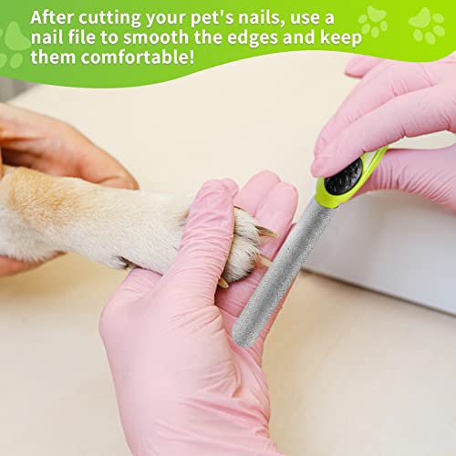 WallEgo Profi Krallenschere für Hunde, Große & Mittelgroße Haustiere krallenschleifer Mit Nagelfeile, Hohe Qualität krallenschneider Katzen