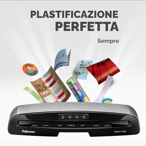 Fellowes plastificatrice Saturn 3i A3, formato A3