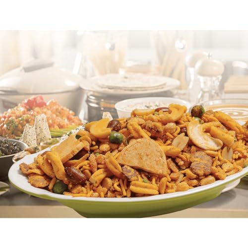 Image of JAIN Kolkata Mixture, Size - 360g, Zipper Packing, Authentic Bengal Namkeen Blend with Crispy Sev, Lentils & Spicy-Tangy Seasoning, Crafted to Deliver True Kolkata-Style Chatpata Flavors, Ready to Eat