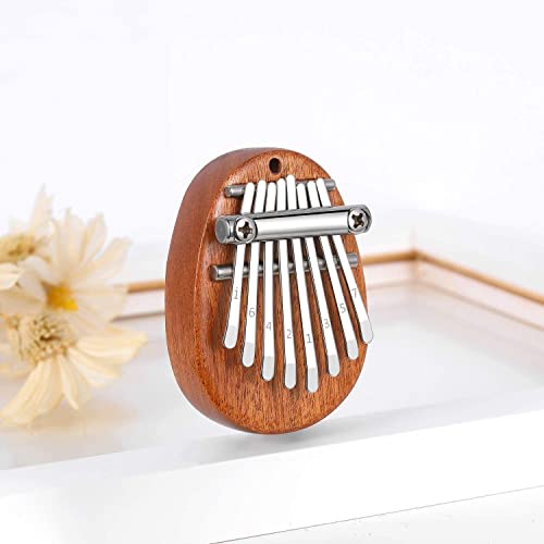 WPHGS Thumb Piano, mini kalimba 8 clés Marimbas doigt piano doigt africain doigt percussion clavier instrument de… - Les Beatles, Paul McCartney, John Lennon, RIngo Starr, George Harrison WPHGS Thumb Piano, mini kalimba 8 clés Marimbas doigt piano doigt africain doigt percussion clavier instrument de… – Image 4