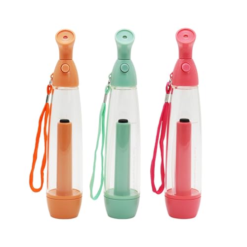 Pack de 3 vaporizadores con vaporizadores manuales – vaporizadores manuales recargables, vaporizador portátil de plástico, vaporizar el agua, ideal para refrescar la cara y el cuerpo, 22 cm