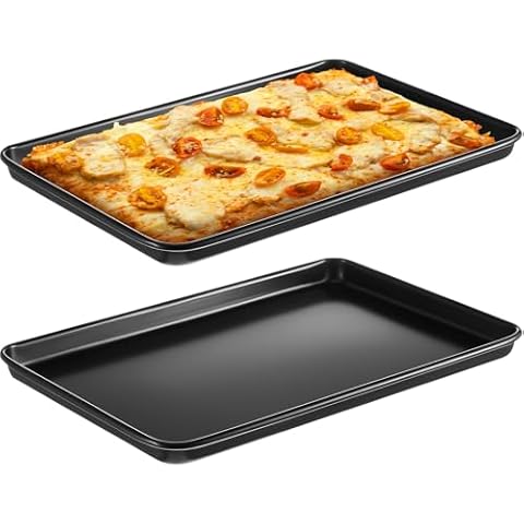 RimCereal 2 Pcs Non-Stick Pizza Pans Cover
