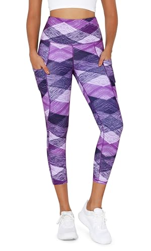 ODODOS Cropped Yoga Leggings