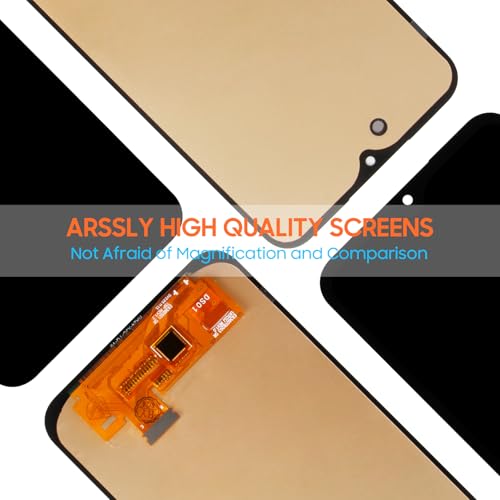 Tela de substituição OLED para Samsung Galaxy A24 4G para Samsung A24 4G Display LCD A24 Touchscreen Digitalizador Assembléia SM-A245F SM-A245M SM-A245N (Preto, 6,6 polegadas)