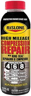 Rislone High Mileage 4 6 8 Compression Repair, 16.9 oz.