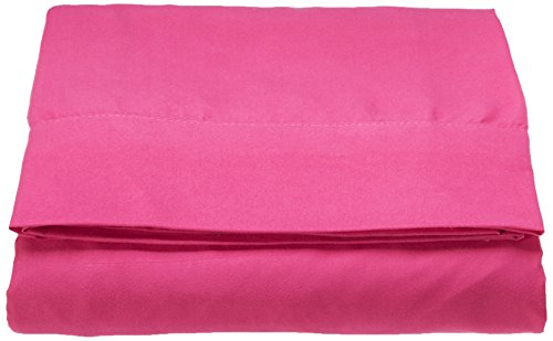 Luxury Flat Sheet on Amazon Elegant Comfort Wrinkle-Free 1500 Premier Hotel Quality 1-Piece Flat Sheet, King Size, Pink