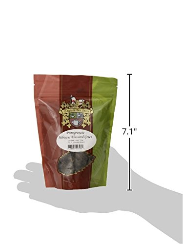 English Tea Store Loose Leaf, Pomegranate Hibiscus Flavored Green Tea thumb #2