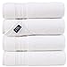 Produktbild Hammam Linen Badetücher aus 100 % Baumwolle, weich und saugfähig, Premium-Qualität