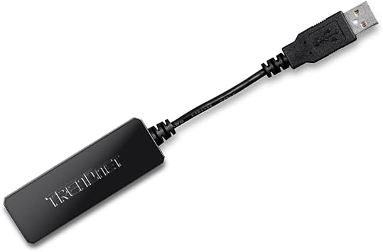 TRENDnet USB 2.0 to Fast Ethernet Adapter, Supports Windows and Mac OS, ASIX AX88772A Chipset, Backwards Compatible with USB 1.0 and 1.0, Full Duplex 200 Mbps Ethernet Speeds, Black, TU2-ET100