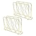 UPKOCH 2Pcs Vertikal Serviettenständer Eisengitter Gewebehalter Ständer Serviettenhalterspender Rustikaler Papierspender für Küchentische Arbeitsplatten