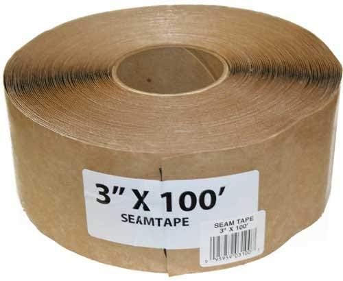PLST3100 Self Adhesive Double Sided Butyl Pond Seam Tape, 3" by 100' Long
