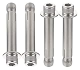 Stainless steel Expansion Sleeve Anchor Screw Bolts,Hardware Accessories - Expansion Bolt 304 Stainless Steel Sleeve Anchors for Household, Industrial, M10*120 4pcs (Color : M10*80 4 ( Color : M10*70