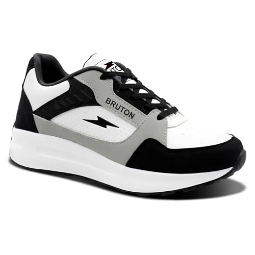 Image of BRUTON 619 Men's Casual Sneakers Shoes | Lightweight Comfortable Walking Shoes for Men | Lace-Up Stylish Trendy Sneakers for Boys & Men