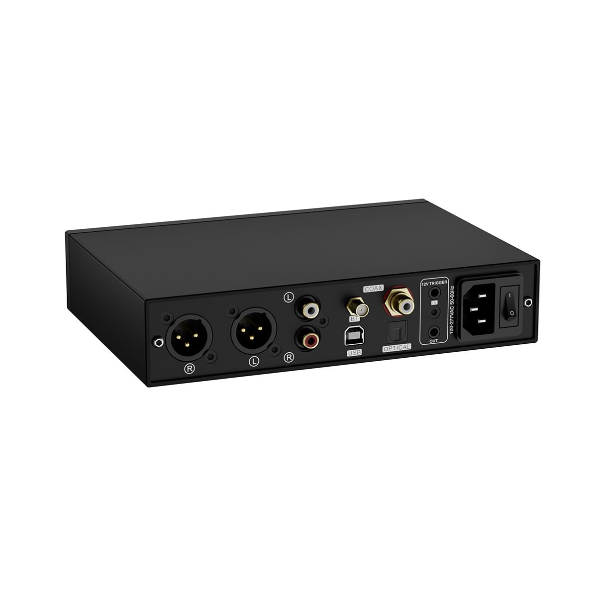 TOPPING DX5 II Decoder Dua ES9039Q2M Desktop DAC & Headphone Amplifier (Black)