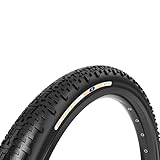 Panaracer Gravelking X1 TLR Tubeless - Folding Gravel Bike Tyre, 700c x 45 | ZSG Compound & Beadlock | Fast-Rolling, Mud-Shedding Design for Control on Rough Terrain | 700x45 Tyres