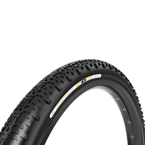 Panaracer Gravelking X1 Tubeless Ready TLR | Fahrradreifen 28 Zoll | Gravel Reifen 45-622 / 700x45 | TuffTex Karkasse | Verbesserte Kontrolle auf Rauen Straßen und Feuerwegen | Schwarz/Schwarz