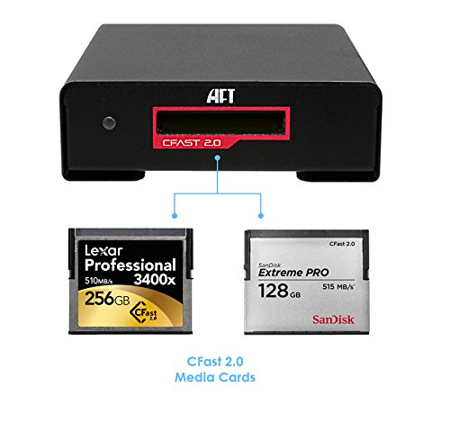 Blackjet Vx-1C, Cfast 2.0 Reader Usb 3.2 Gen 2 For Compatible With Angelbird, Lexar, Prograde, Sandisk, Sony, Transcend Cards, Komodo Camera #TOP1