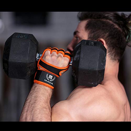 Cross Training Gloves with Wrist Support for Fitness, WOD, Weightlifting, Gym Workout