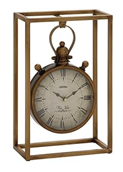 Tall Metal Table Clocks