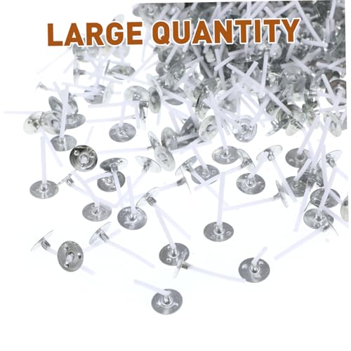 Kit de fabricación de mechas para vela 500 piezas 2.6 cm miniatura 4