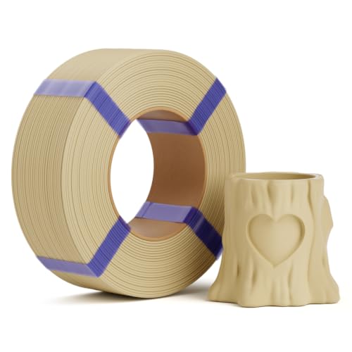 DEEPLEE PLA Basic Refill Filament 1.75mm Cream Yellow 1KG