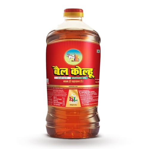Image of Bail Kolhu Kachi Ghani Mustard Oil 5L Jar | Cooking Oil Sarso Ka Tel | Edible Oil | Pack Of 1