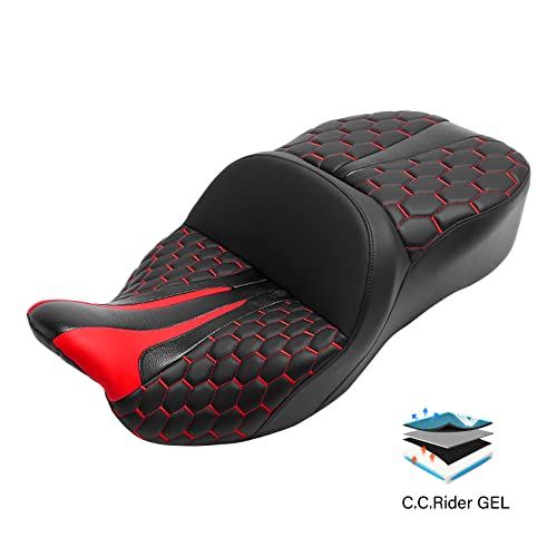 Cojín de gel para Harley Touring ideal para rutas largas de verano 4