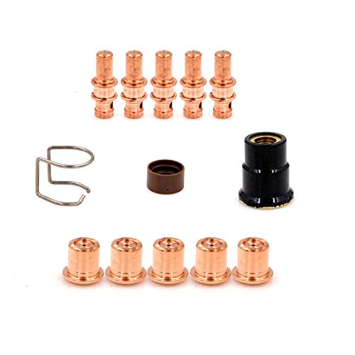Tips PD0105-10 Electrode PR0109 Shield PC0115 for Trafimet A81 Plasma Cutting Torch 13pcs