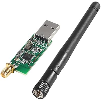 2Pcs Zigbee CC2531 Sniffer USB Dongle Bluetooth 4.0 Wireless Zigbee Analyzer Module with External Antenna